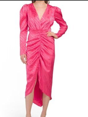 RONNY KOBO pink event dress